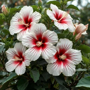 Гибискус Рэд Элеганс купить по цене от 380р. в интернет-магазине «Посадика» с доставкой почтой в в Кедровыйе и по всей России – [изображение №1].