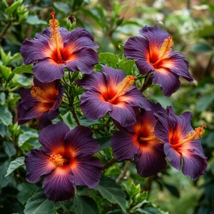 Гибискус Вивида Флэр купить по цене от 279р. в интернет-магазине «Посадика» с доставкой почтой в в Кедровыйе и по всей России – [изображение №1].