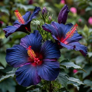 Гибискус Саншайн Кисс купить по цене от 450р. в интернет-магазине «Посадика» с доставкой почтой в в Кедровыйе и по всей России – [изображение №1].